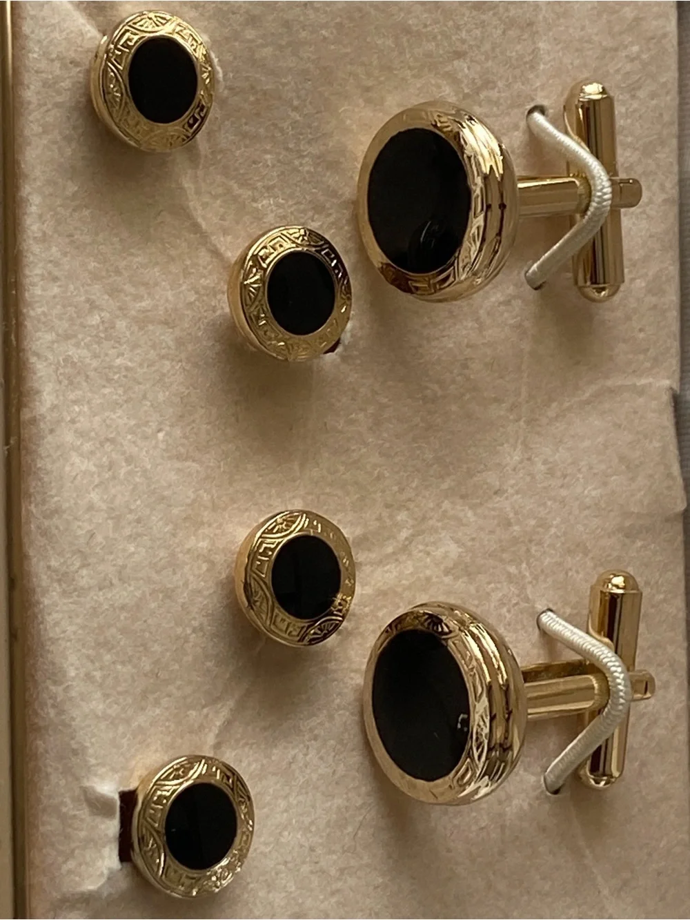 J j Weston elegant gold